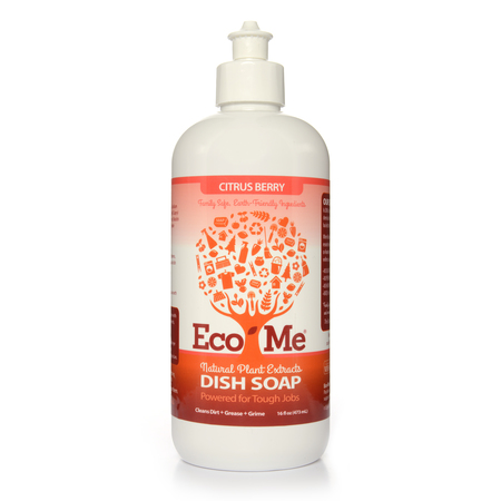 ECO ME Dish Soap, Citrus Berry 16 oz., PK6 ECOM-DSCB16-06